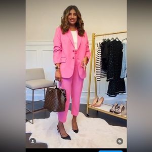 H&M pink suit set. Gently worn and in great condition.